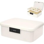 Bo�te � pharmacie verrouillable avec cadenas � combinaison - 2 compartiments bo�te de rangement pour ...