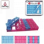 Boite a pilule detachable semainier pilulier medicament 28 cases