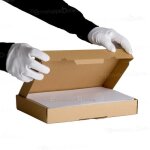 Bo�tes postales a4 - enveloppebulle - lot de 10 - 305x220x45 mm - marron