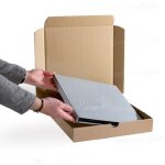 Bo�tes postales extra - plates - enveloppebulle - lot de 5 - 320x320x50mm - marron