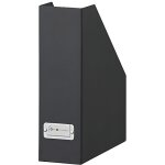 Boite de rangement - bigso - porte dossiers anthracite - rangement vertical - porte - tiquette en mtal ...