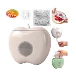 Bote de rangement pour film plastique avec 100 films tirables perforation en forme de pomme pour cuisine ...