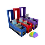 Bo�te de rangement - midukit - lot de 3 - capacit� 4000 cartes - carton robuste - 10 intercalaires