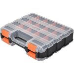 Bo�te de rangement pour petites pi�ces bo�te de rangement double face � 34 compartiments avec s�parateurs ...