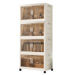 Bo�te de rangement pliable - rynza - armoire de rangement empilable �tanche � la poussi�re pour salle ...