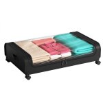 Boîte de rangement sous lit avec roulettes sac de rangement bacs rigides de rangement sous lit de 45l ... Boîte de rangement sous lit avec roulettes sac de rangement bacs rigides de rangement sous lit de 45l ...