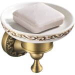 Bo�te � savon - bronze - laiton antique - installation mural - design �l�gant - durable