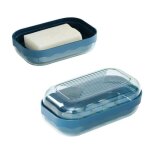 Boite � savon - portable - �tanche - design unique - drainage rapide - id�al voyage