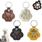 Bo�te souvenir poils animal lot de 4 - 4 pi�ces multicolore 5cm - rangement poil chat chien memoire animal ...
