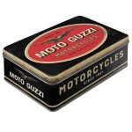 Bo�te � sucre moto guzzi - m�tal - noir
