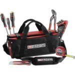 Boite textile mini probag - facom - bs. smbcm1pb - 15 outils inclus - tissu rsistant - noir