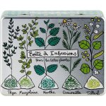 Bote  tisanes compartimente modle infusions pour les belles plantes - derrire la porte (dlp)