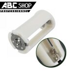 Boitier bloc support coupleur 3 piles aaa 3. 6v 4. 5v pour lampe ou autres. . . vers 26650