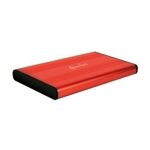 Botier externe - connectland - 2519 - usb 3. 0 - 2. 5 sata - rouge