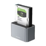 Bo�tier externe pour disque dur - rncyn - station daccueil - caddy - aluminium - sata - compatibilit� ...