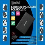 Bo�tier externe - usb 3. 0 - aluminium - 2. 5?? sata - compatible windows et mac - noir