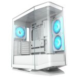 Boitier gaming - cougar gaming - fv270rgbwhite - blanc - e - atx - gpu jusqu?à 420 mm Boitier gaming - cougar gaming - fv270rgbwhite - blanc - e - atx - gpu jusqu?à 420 mm