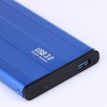 Bo�tier hdd 2. 5 - autrement - sata iii - usb 3. 0 - couleur bleu - compatible 2. 5 pouces