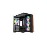 Bo�tier moyen tour gaming - thermaltake - view 380 - noir ws - 3x120 mm argb lite - usb 3. 0 - usb 3. ...