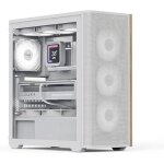 Bo�tier pc - aerocool - d501a - fa�ade en maille et bois - support radiateur 360 mm - 11 emplacements ...