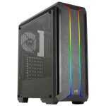 Botier pc - aerocool - skyline argb - noir - format tour - compatible atx micro atx mini - itx