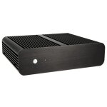 Boitier pc - akasa - euler - sans ventilateur - thin - mini - itx - noir