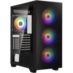 Bo�tier pc - bitfenix - flow (noir) - moyen tour - format atx - sans alimentation