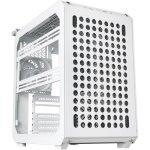 Botier pc - cooler master - qube 500 flatpack white edition midi tower blanc atx / sfx 120mm ventilateurs ...