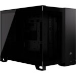 Boîtier pc - corsair - 2500x tempered glass micro atx dual chamber - noir Boîtier pc - corsair - 2500x tempered glass micro atx dual chamber - noir