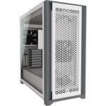 Botier pc - corsair - cc - 9011211 - ww - atx 5000d airflow - moyen - tour en verre tremp - blanc