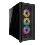 Botier pc - corsair - frame 5000d rs argb airflow - moyen - tour - noir - cc - 9011309 - ww