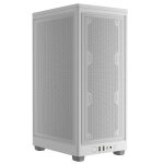 Boitier pc - corsair - icue 2000d airflow - mini itx - panneaux en acier - ventilateur af120 slim inclus ...