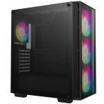 Botier pc - deepcool - matrexx 55 v4 mesh c - moyen tour - atx - verre tremp - faade mesh - argb - ...