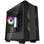 Boitier pc - deepcool - r - cc360 - bkapm3 - g - 1 - cc360 argb - mini tour - format micro - atx - 3 ...