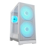 Bo�tier pc avec flux dair optimis� - cougar - airface 180 - blanc - 3 ventilateurs 180 mm
