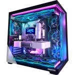 Bo�tier pc gamer mid - tower - musetex - y6 - 7 ventilateurs argb - verre tremp� 270� - connectique type ...