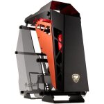 Boitier pc gaming - cougar gaming - conquer - aluminium et verre tremp - compatible radiateur de 360mm ...