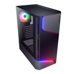 Boitier pc gaming - cougar gaming - mx 360 rgb - compatibilit� cartes graphiques longues - compatible ...