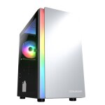 Boitier pc gaming - cougar gaming - purity rgb white - bande led argb - carte graphique jusqu 305 mm ...