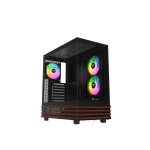 Bo�tier pc gaming - thermaltake - view 270 plus - mid tower - �clairage rgb - 2x120 mm ventilateurs argb ...