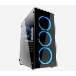 Boîtier pc - gembird - ccc - fc - 1500rgb - midi tower - 3 ventilateurs 120mm - 7 baies dextension Boîtier pc - gembird - ccc - fc - 1500rgb - midi tower - 3 ventilateurs 120mm - 7 baies dextension