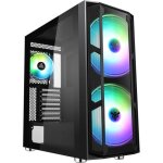 Botier pc grand tour e - atx - itek - majes 20 evo rgb - noir - panneaux vitrs - taille unique