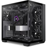 Bo�tier pc de jeu atx - foifkin - f300 - verre panoramique 270� - 420x285x440 mm - 4 ventilateurs pr�install�s ...