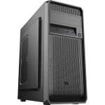 Botier pc moyen tour atx - itek - prime dark - alimentation 500w - panneau vitr - noir
