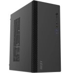 Bo�tier pc moyen - tour - msi - pro shield m100p - compatible atx - ventilateur arri�re 80 mm - noir