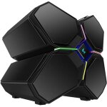 Boitier pc sans alimentation - deepcool quadstellar infinity (noir) - format e - atx - verre trempé Boitier pc sans alimentation - deepcool quadstellar infinity (noir) - format e - atx - verre trempé