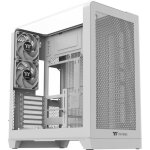 Botier pc sans alimentation - thermaltake - view 390 air snow - moyen tour - format atx - 2x120mm inclus ...