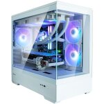 Boitier pc sans alimentation - zalman p30 (blanc) - mini tour - micro - atx - 3x120mm led a - rgb