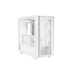 Boitier tour asus a21 plus blanc - micro - atx / mini - itx - 3 baies internes - 5 baies dextension