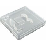 Bo�tier transparent pour cl�s usb - easypack - 100 x 94 x 16 mm - plastique - pince pour carte de visite ...